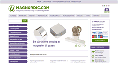 Desktop Screenshot of magnordic.com